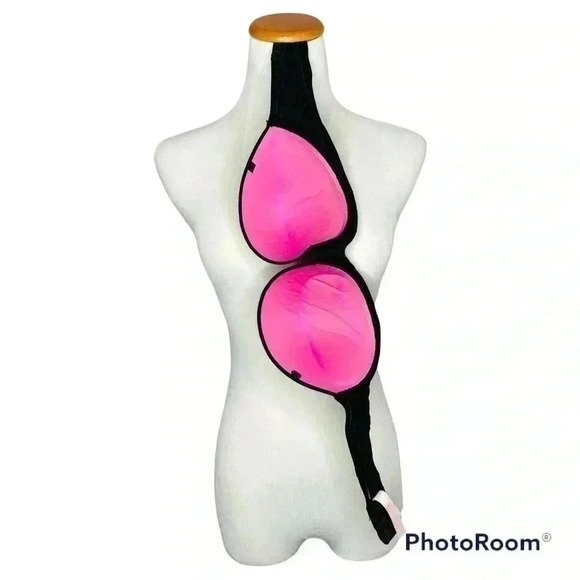 PINK Victoria's Secret Wear Anywhere Push-Up, Strapless, Black Bra, 34D - Picture 7 of 7